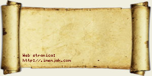 Poleksija Radović vizit kartica